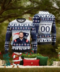 Liam Fornadel New England Patriots Ugly Christmas Sweater