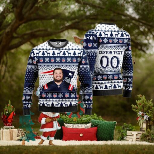 Liam Fornadel New England Patriots Ugly Christmas Sweater