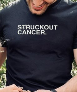 Liam Hendriks Wearing Struckout Cancer T Shirt