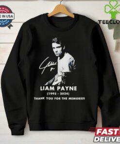 Liam Payne 1993 2024 thank you for the memories signature shirt