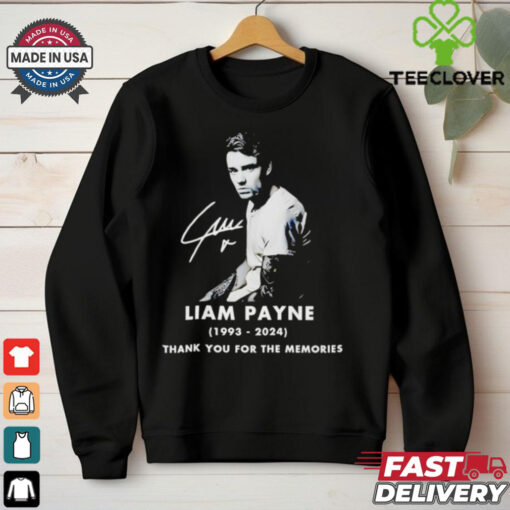 Liam Payne 1993 2024 thank you for the memories signature shirt