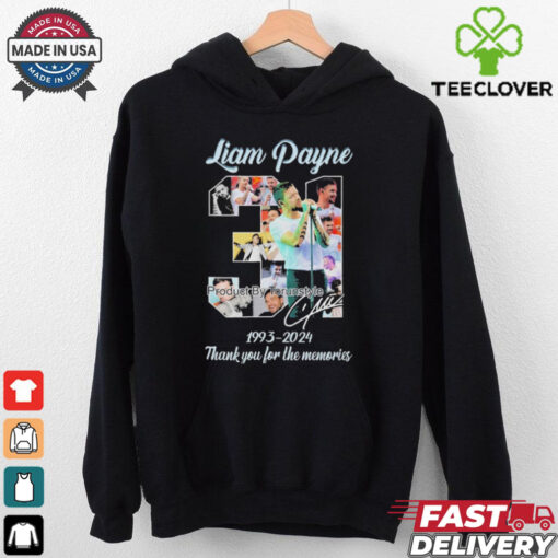 Liam Payne 31 Years Of 1993 2024 Thank You For The Memories T Shirt