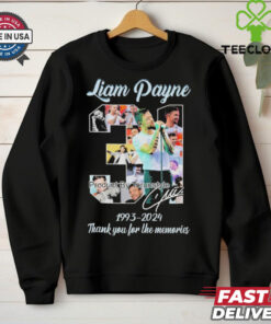 Liam Payne 31 Years Of 1993 2024 Thank You For The Memories T Shirt