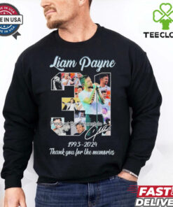 Liam Payne 31 Years Of 1993 2024 Thank You For The Memories T Shirt