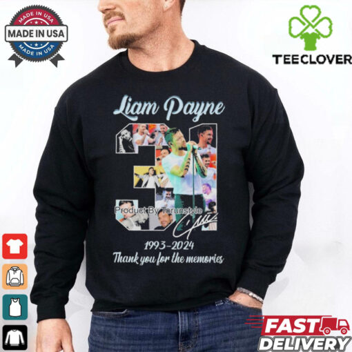 Liam Payne 31 Years Of 1993 2024 Thank You For The Memories T Shirt