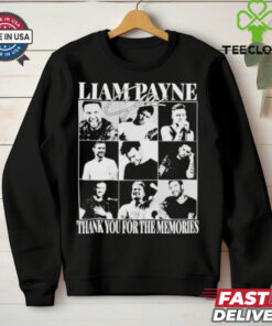 Liam Payne signature thank you for the memories shirt