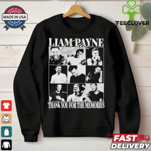 Liam Payne signature thank you for the memories hoodie, sweater, longsleeve, shirt v-neck, t-shirt