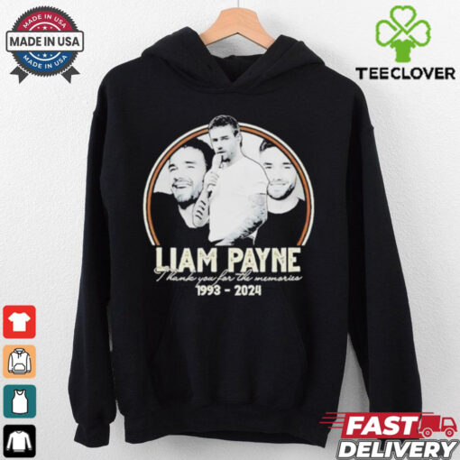 Liam payne 1993 2024 thank you for the memories hoodie, sweater, longsleeve, shirt v-neck, t-shirt