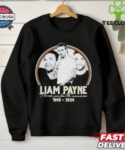 Liam payne 1993 2024 thank you for the memories shirt