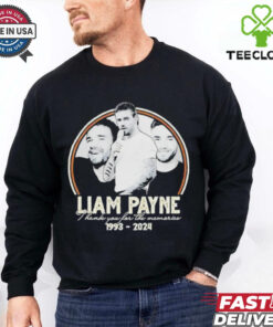 Liam payne 1993 2024 thank you for the memories hoodie, sweater, longsleeve, shirt v-neck, t-shirt