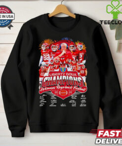 Liberty Bowl Champions Arkansas Razorbacks Football 2024 T-shirt, signature design, unisex fit, Arkansas football fan gear, Liberty Bowl championship shirt.