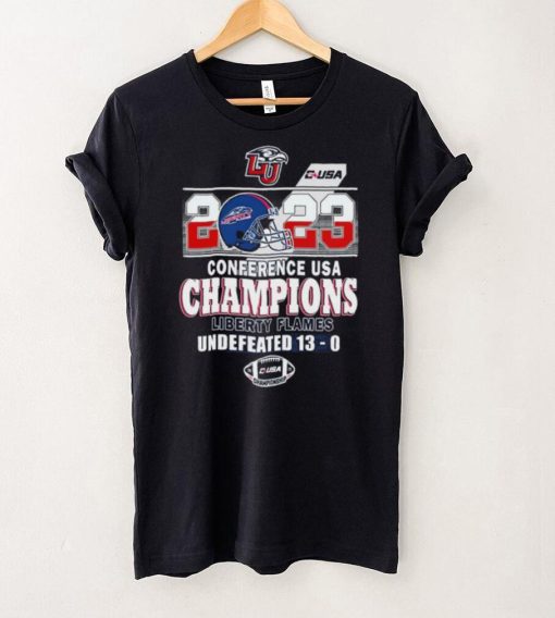 Liberty Flames 2023 Conference USA Champions Undefeated 13 0 Shirt