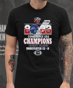 Liberty Flames 2023 Conference USA Champions Undefeated 13 0 Shirt