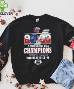 Liberty Flames 2023 Conference USA Champions Undefeated 13 0 Shirt