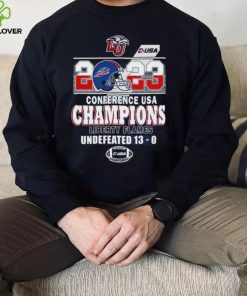 Liberty Flames 2023 Conference USA Champions Undefeated 13 0 Shirt