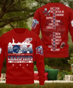 Liberty Flames 2024 Fiesta Bowl Champions Hoodie T Shirt