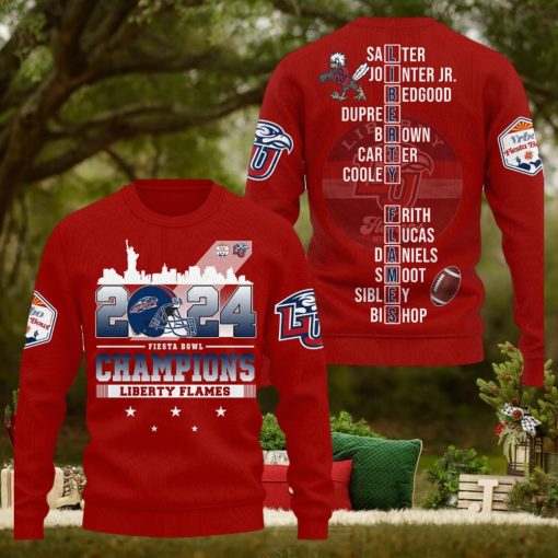 Liberty Flames 2024 Fiesta Bowl Champions Hoodie T Shirt