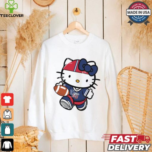 Liberty Flames Cute Hello Kitty Football shirt
