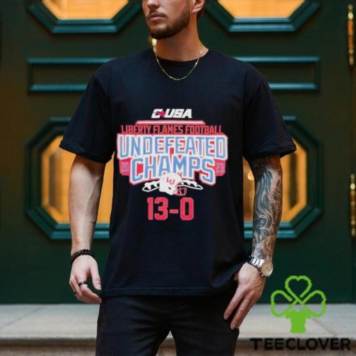 Liberty Flames Football Undefeated Champs 2023 13 0 T Shirt