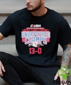 Liberty Flames Football Undefeated Champs 2023 13 0 T Shirt