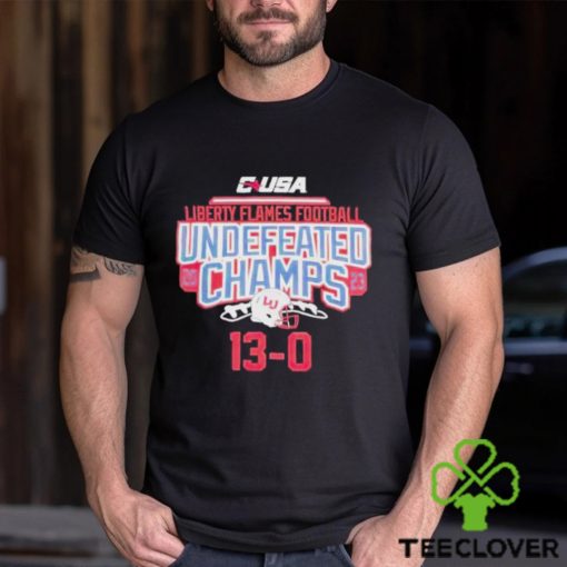 Liberty Flames Football Undefeated Champs 2023 13 0 T Shirt