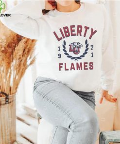 Liberty Flames Uscape Apparel Renew Ringer T Shirt