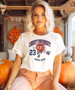 Liberty NCAA Basketball Emma Hess Fashion T Shirt