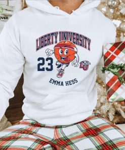 Liberty NCAA Basketball Emma Hess Fashion T Shirt