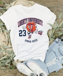 Liberty NCAA Basketball Emma Hess Fashion T Shirt