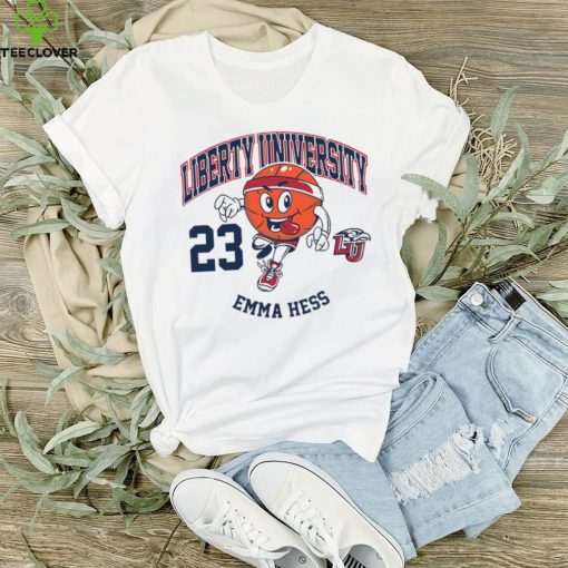 Liberty NCAA Basketball Emma Hess Fashion T Shirt