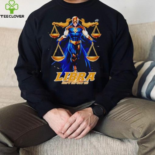 Libra Starsign Superhero hoodie, sweater, longsleeve, shirt v-neck, t-shirt