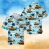 U.S Navy A 7E Corsair II VA 87 Golden Warriors IK 87 Hawaiian Shirt