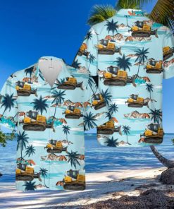 Liebherr Crawler tractors PR 716 Litronic Hawaiian Shirt For Summer