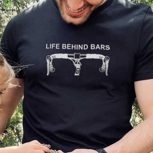 Life Behind Bars Shirt Funny Cycling Biking Tee