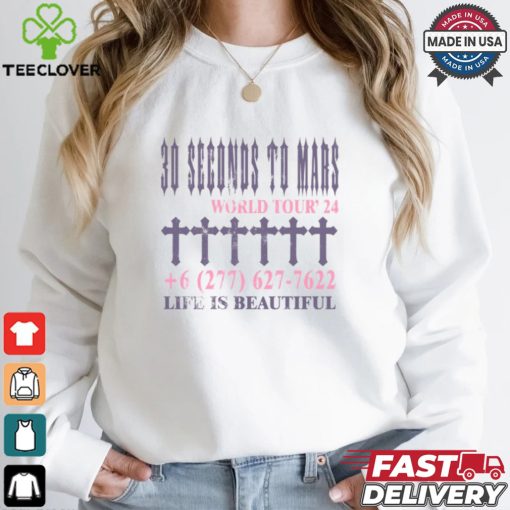 Life Is Beautiful Holy Ghost Shirt