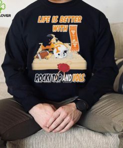 Life Is Better With Tennessee Volunteers Rocky Top And Vols Shirt