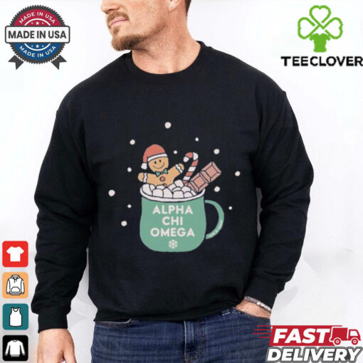 Life Is Good Alpha Chi Omega Mug Holiday Christmas 2024 T Shirts