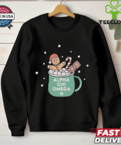 Life Is Good Alpha Chi Omega Mug Holiday Christmas 2024 T Shirts