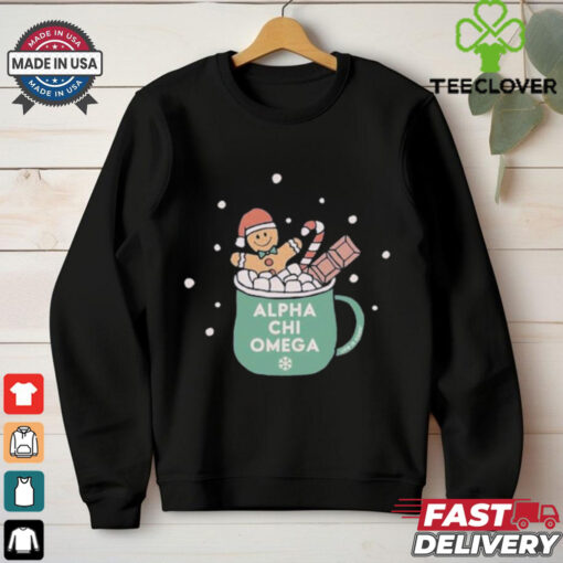 Life Is Good Alpha Chi Omega Mug Holiday Christmas 2024 T Shirts