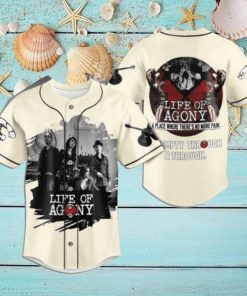Life Of Agony Custom Baseball Jersey
