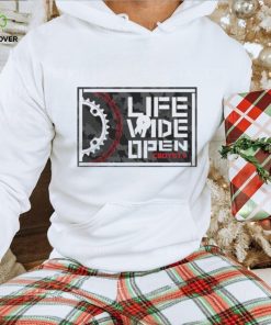 Life Wide Open Chain & Sprocket shirt