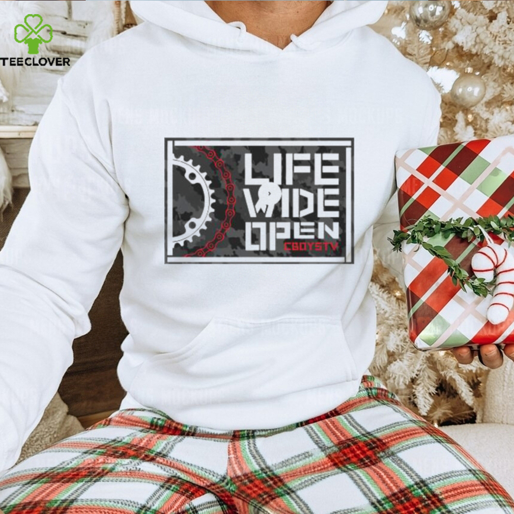 Life Wide Open Chain & Sprocket shirt Life Wide Open Chain & Sprocket shirt