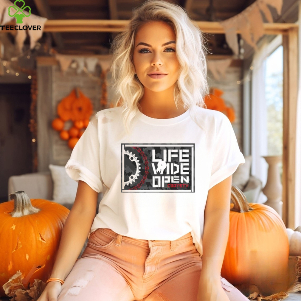 Life Wide Open Chain & Sprocket shirt Life Wide Open Chain & Sprocket shirt
