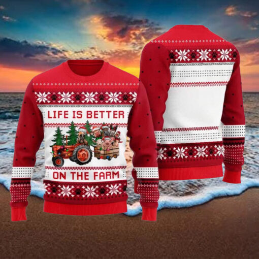 Life is Better on the Farm Ugly Sweater