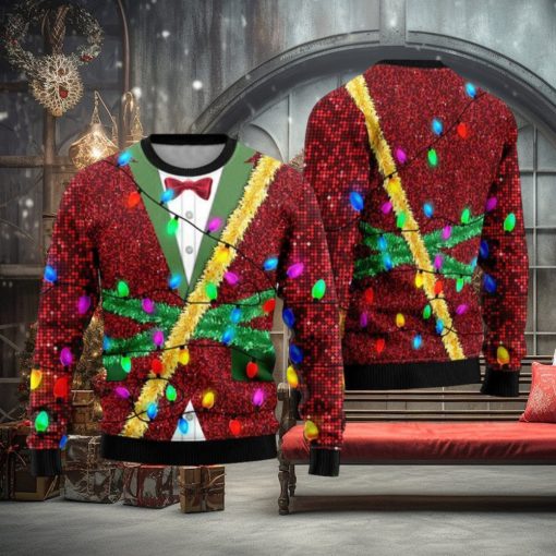 Light Christmas Ugly Christmas Sweater Funny Gift For Men And Women Family Holidays