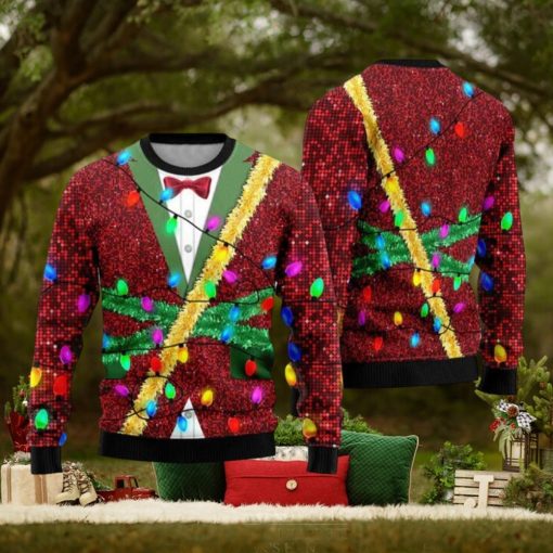 Light Christmas Ugly Christmas Sweater Funny Gift For Men And Women Family Holidays