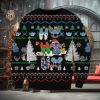 Light Lilo and Stitch Christmas Cider Knitted 3D Sweater For Thanksgiving