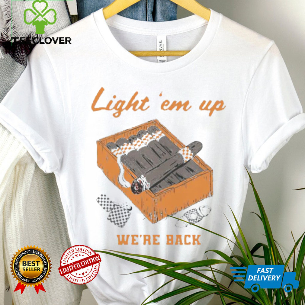 Light ‘Em Up We’re Back Tennessee Volunteers Shirt