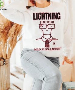 Lightning Store Milo Runs A Node Sweathoodie, sweater, longsleeve, shirt v-neck, t-shirt