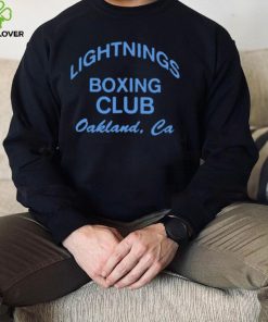 Lightning’s boxing club oakland ca T shirt